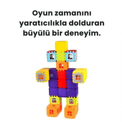Zentora Puzzle Şehri Yapı Oyuncakları