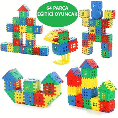 Zentora Puzzle Şehri Yapı Oyuncakları