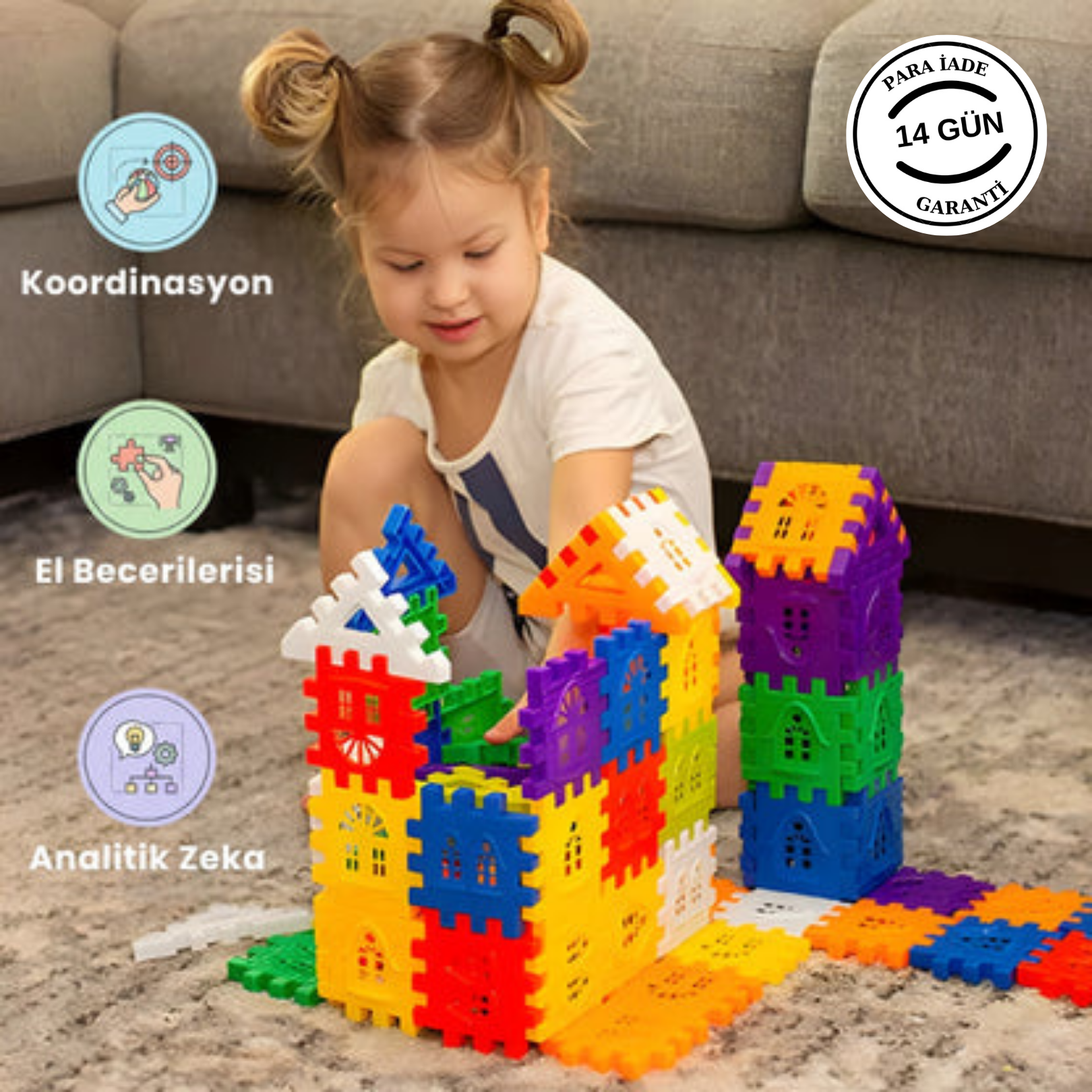 Zentora Puzzle Şehri Yapı Oyuncakları – ZENTORA