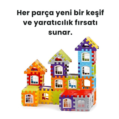 Zentora Puzzle Şehri Yapı Oyuncakları