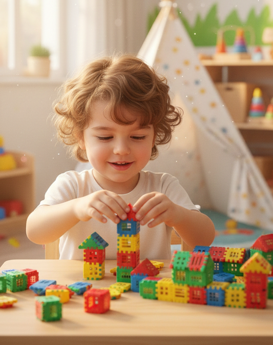 Zentora Puzzle Şehri Yapı Oyuncakları